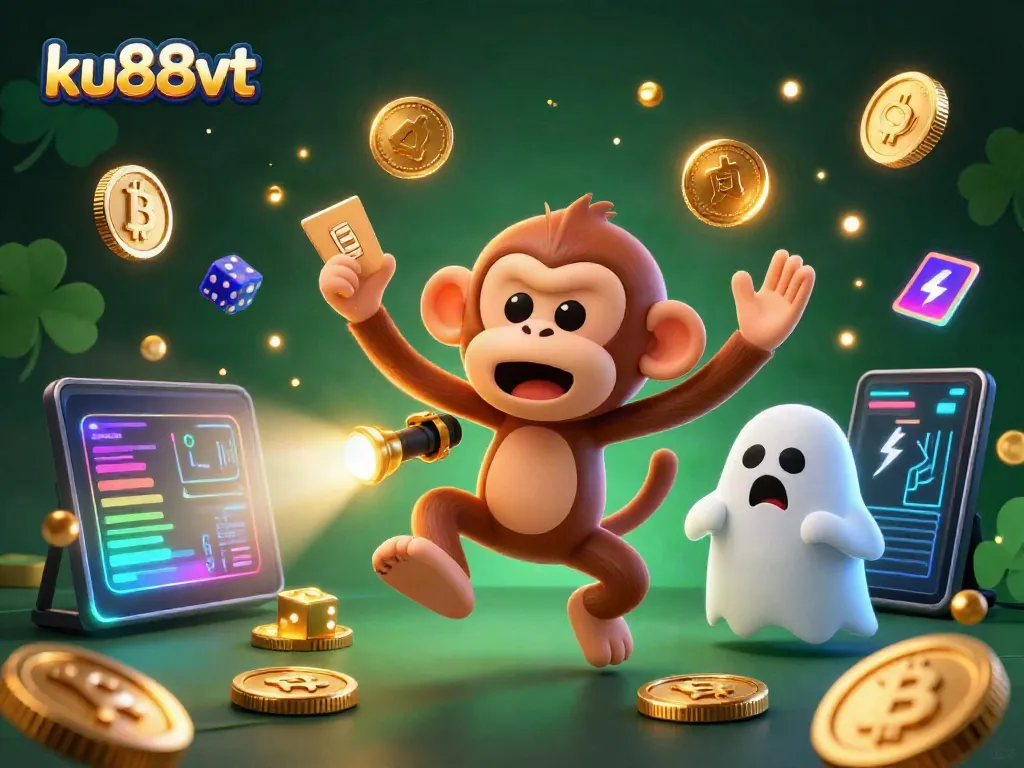 Engage with ku88vt's thrilling gaming experience in a haunted casino filled with golden treasures.