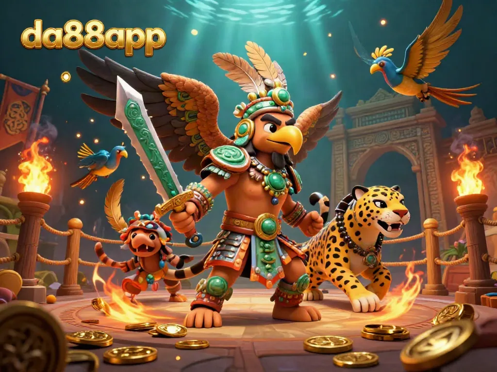 Engage with exciting gameplay at da88app with vibrant characters and atmospheric casino elements.